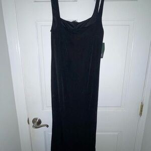 Elegant Black Sleeveless Dress